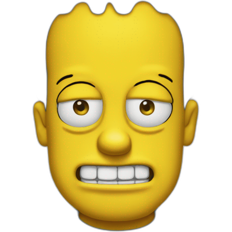 Bart from "the simpson" show emoji