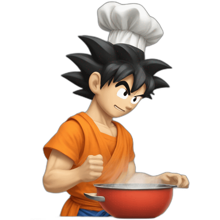 San goku cooking emoji