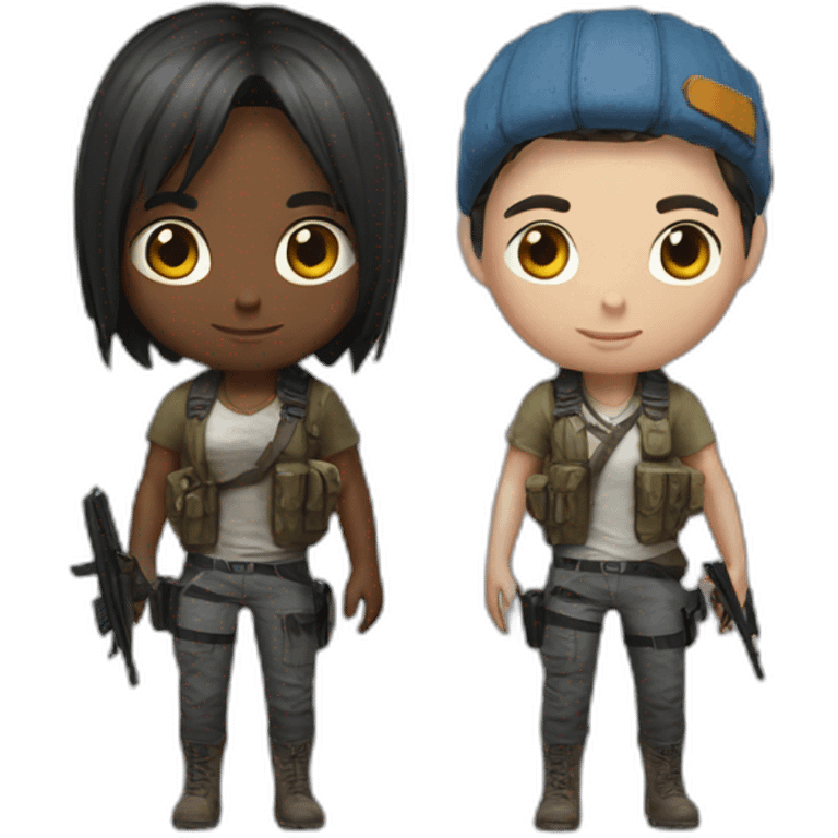 PUBG and UC emoji