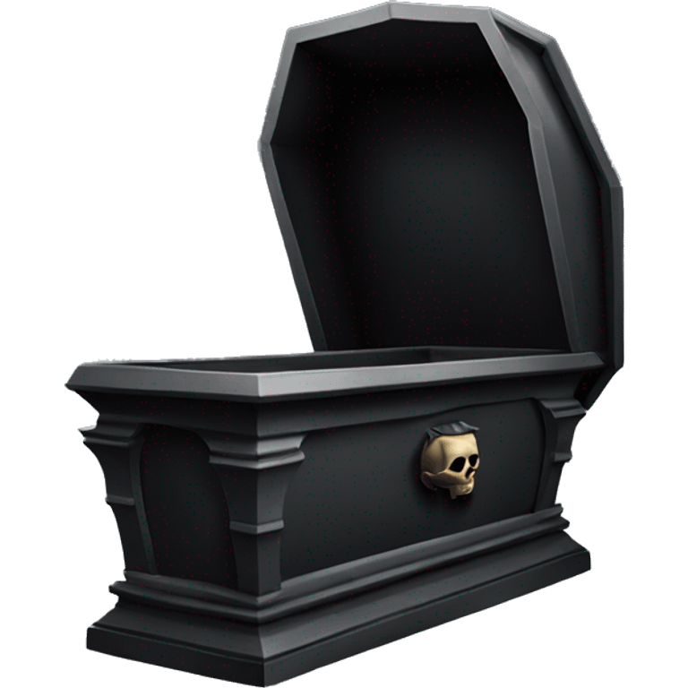 Gothic coffin emoji