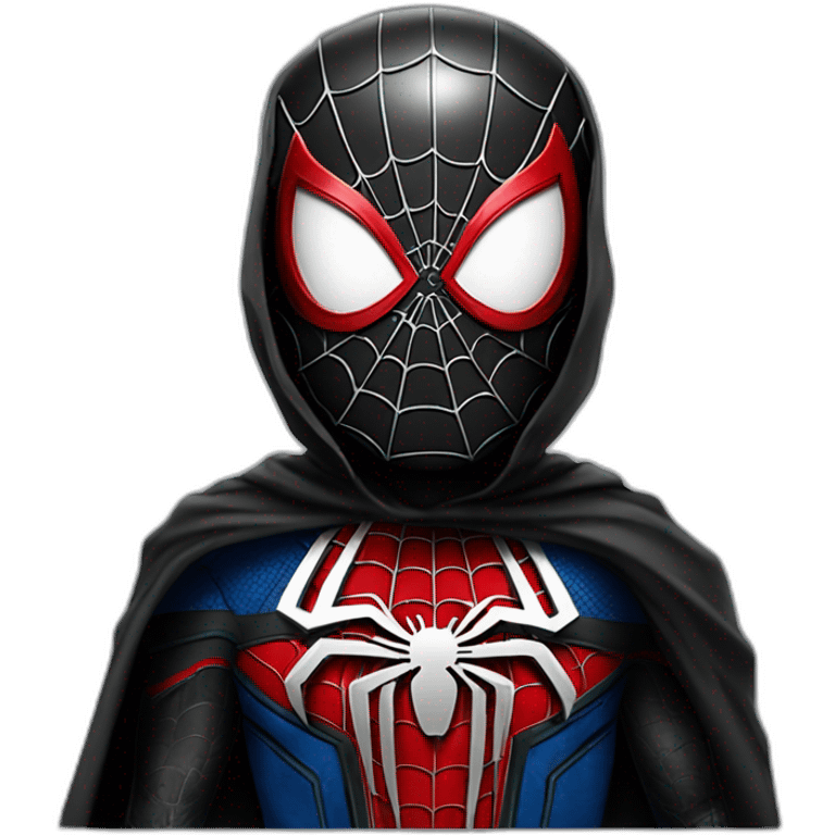 Spider man sur Dark vador emoji