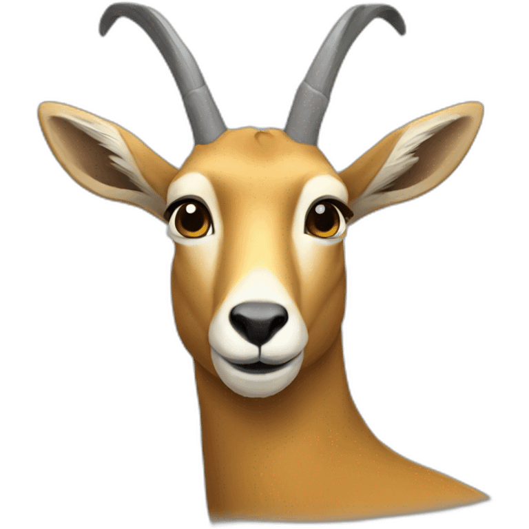 Chamois emoji