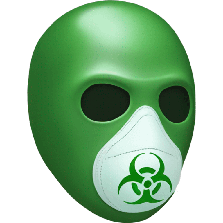 biohazard mask emoji