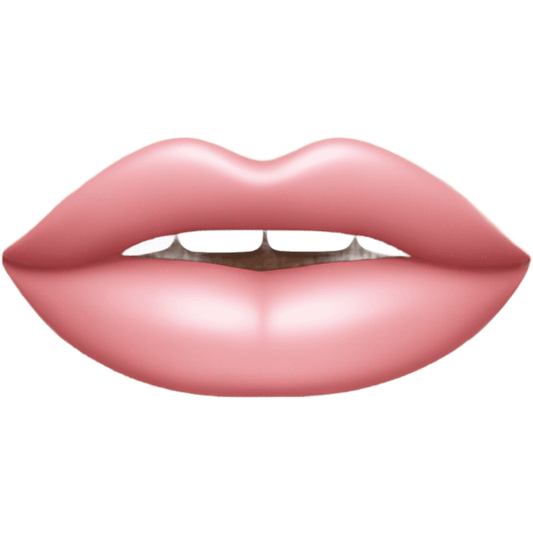 Baby pink kiss  emoji