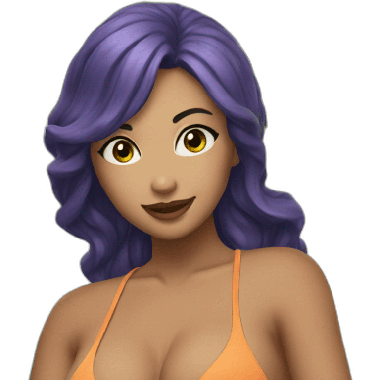 nami full body pawg swimsuit emoji