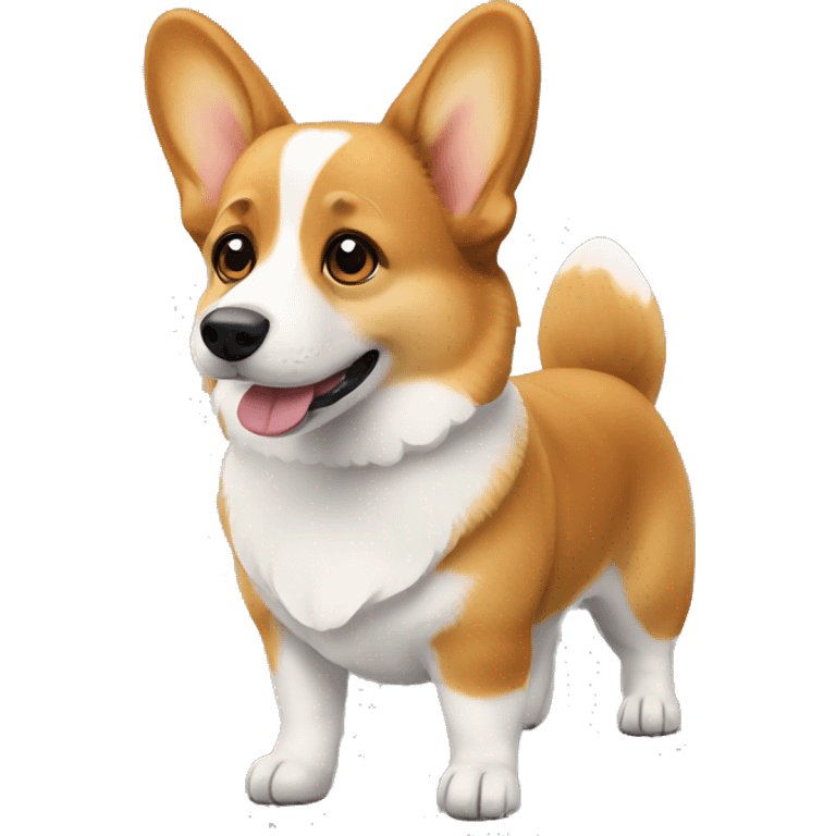 Corgi dog emoji