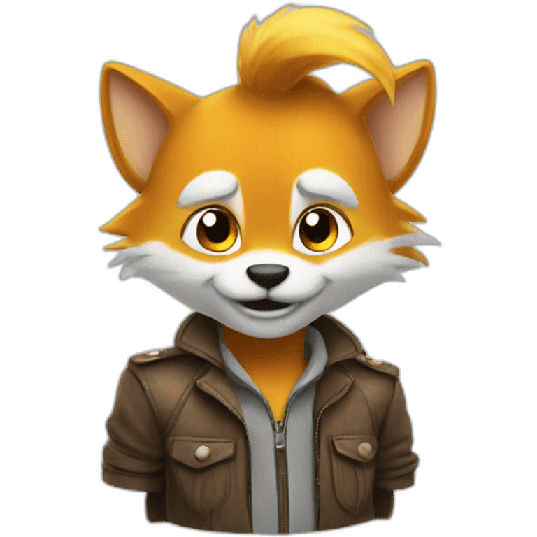 Miles tails prower emoji