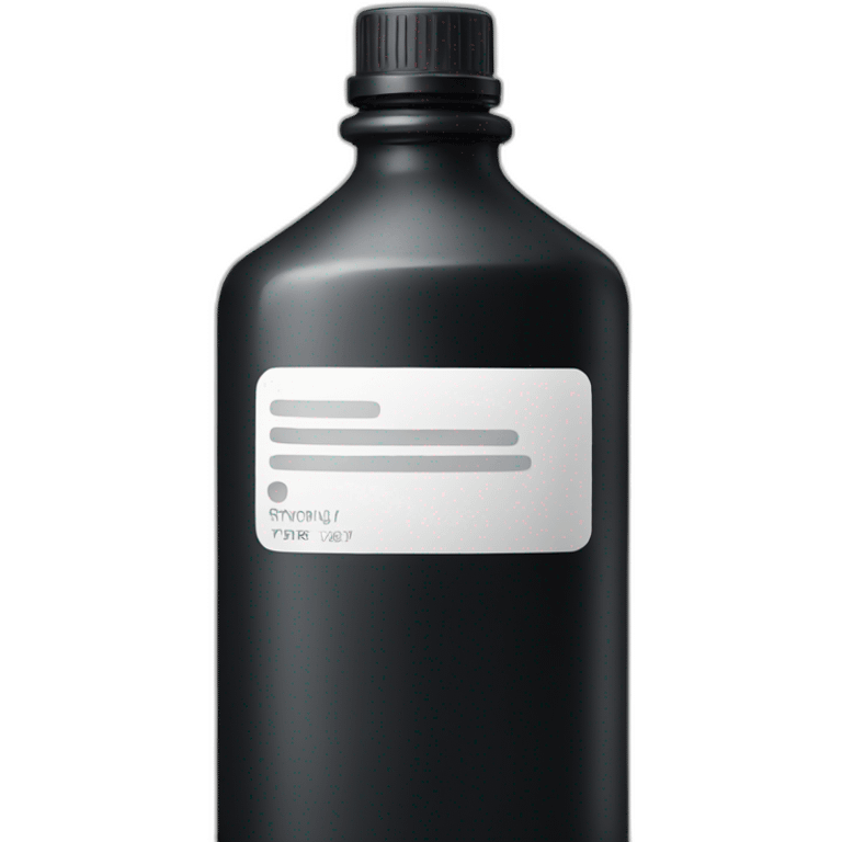 bottle of ink emoji