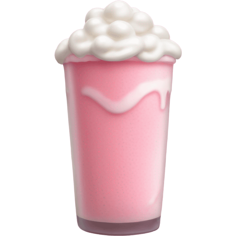 Boba pink emoji