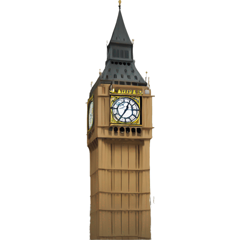 London Big Ben  emoji