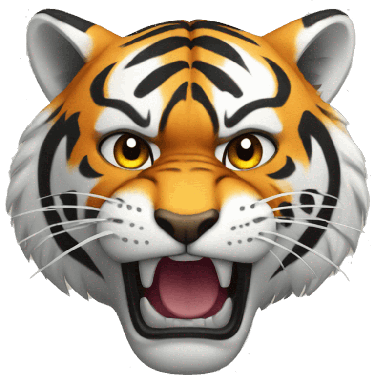 angry tiger emoji