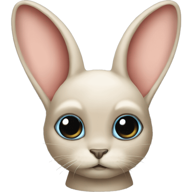 Siamese bunny star wars  emoji