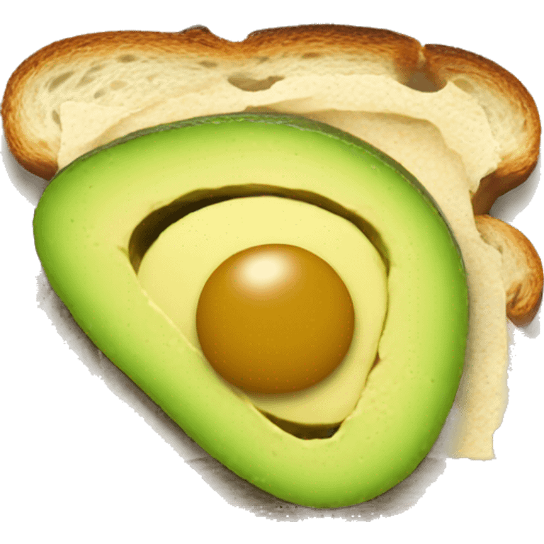 Avocado toast emoji