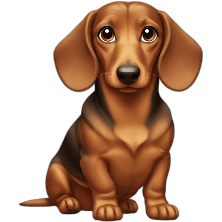 daschund emoji