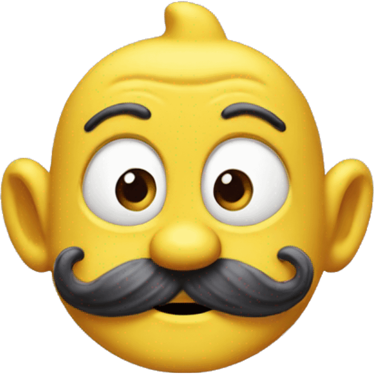 Teletubbies mustache emoji