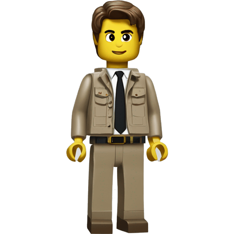 TOM CRUISE lego full body emoji