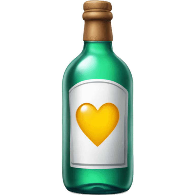 Bottle of alcool  emoji