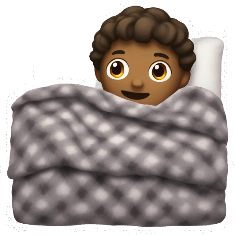 Cozy blanket emoji