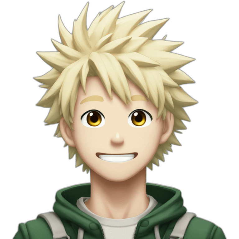 Bakugo my hero academia manga emoji