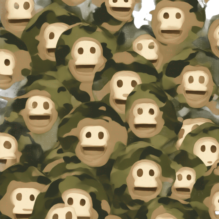 bape camo hoodie emoji