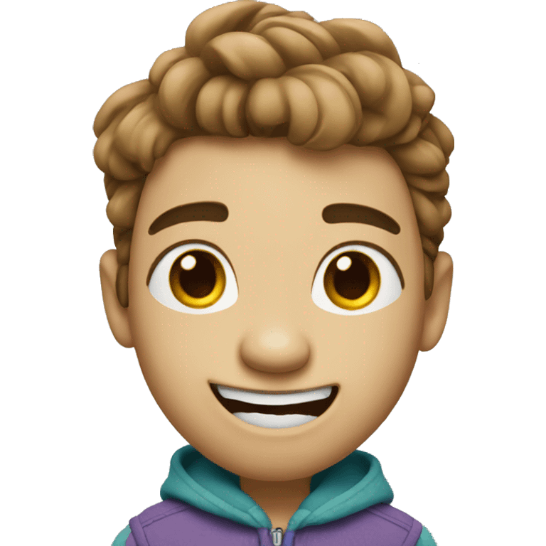 create animoji style inside out character emoji