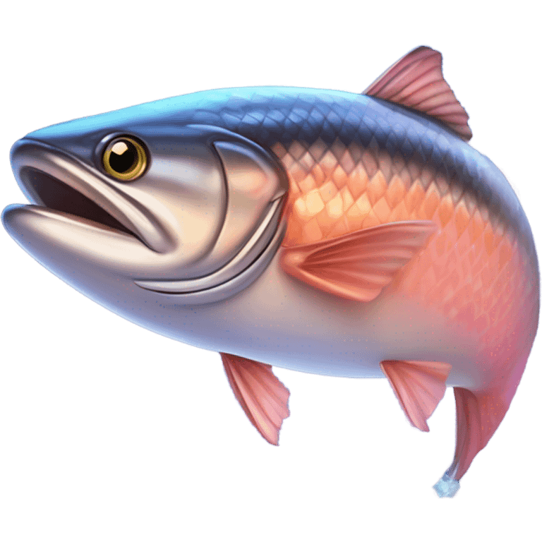 King Salmon from space emoji