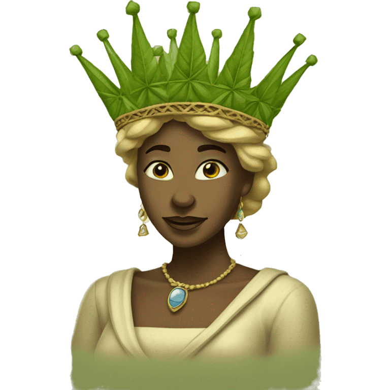 Hemp Queen + crown emoji