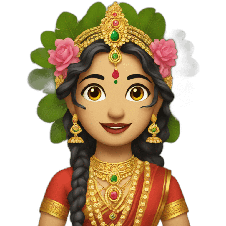 Radhe radhe emoji