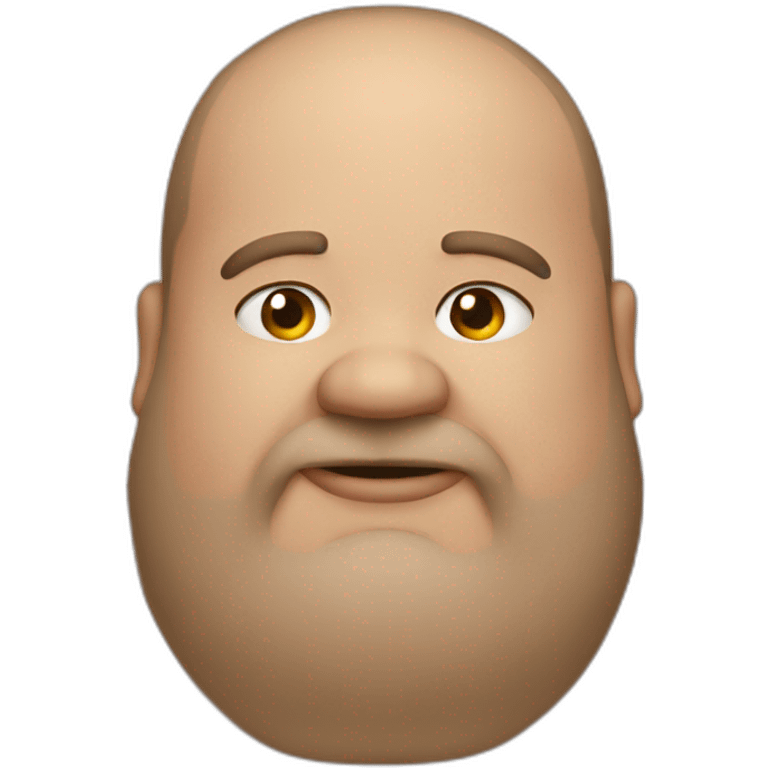 Fat men emoji