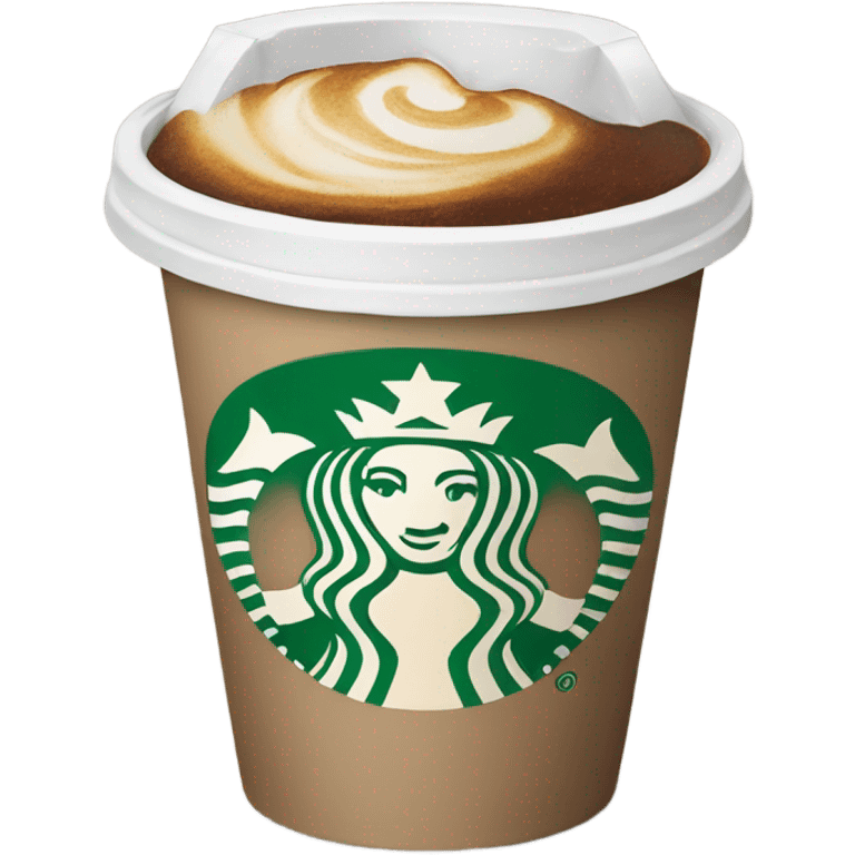 Starbucks cup emoji