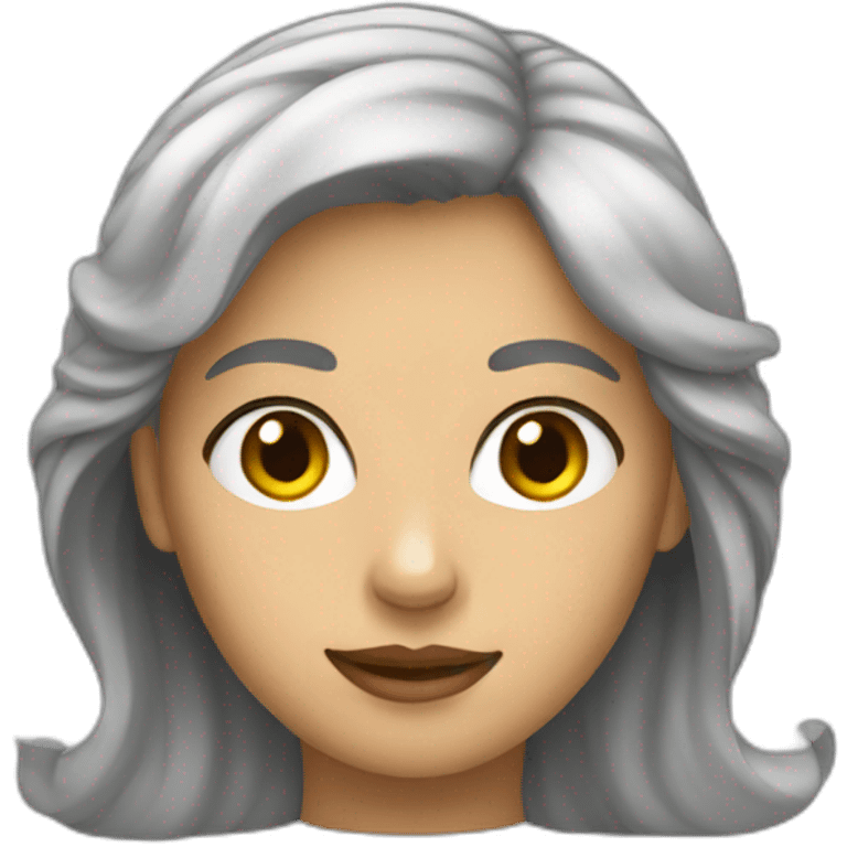 Une femme emoji