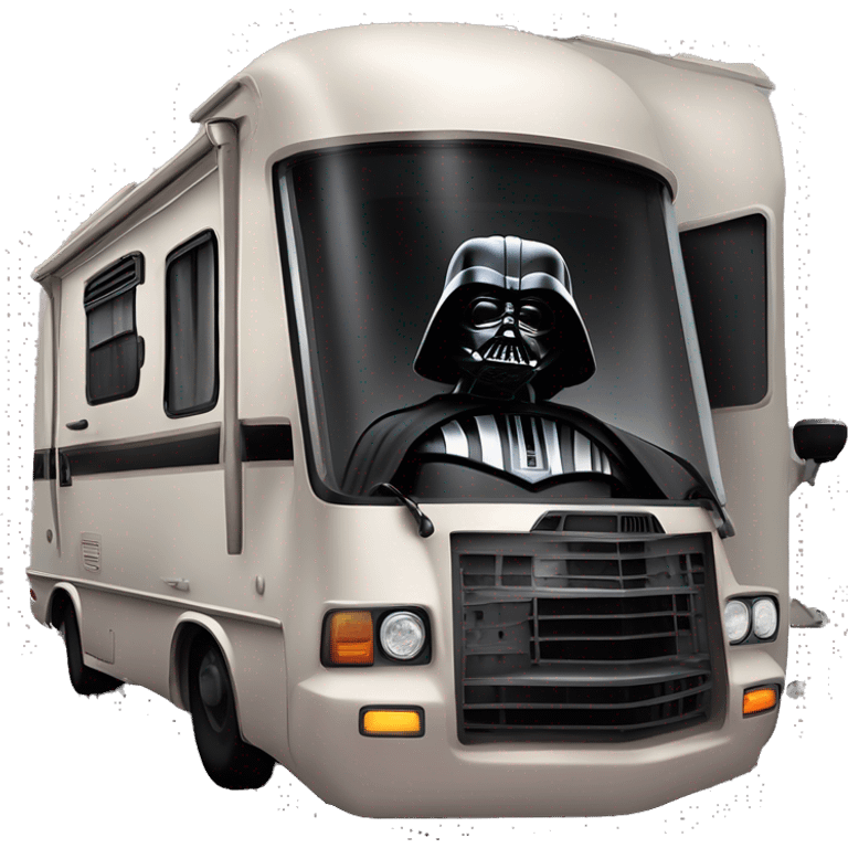 Darth Vader and Barbie’s expensive but very dusty old disturbing disgusting ghostly very haunted horror dream rv camper emoji