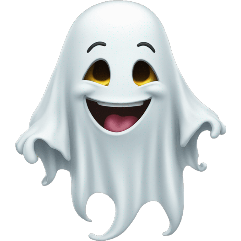 laughing ghost emoji