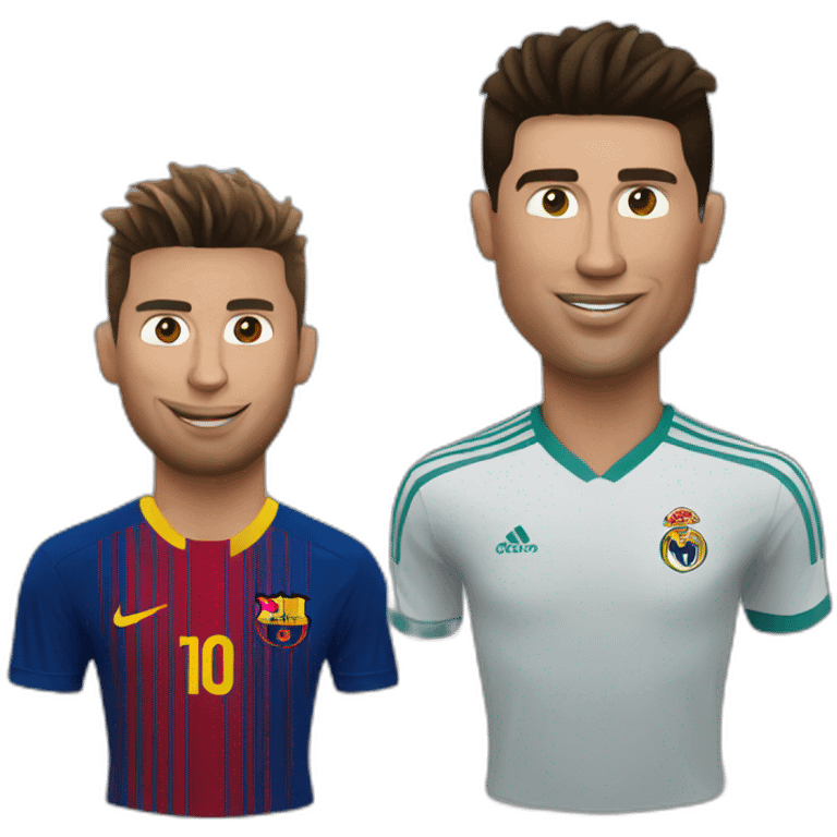 Ronaldo Messi emoji