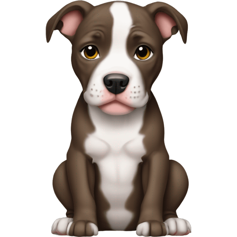 Pitbull puppy emoji