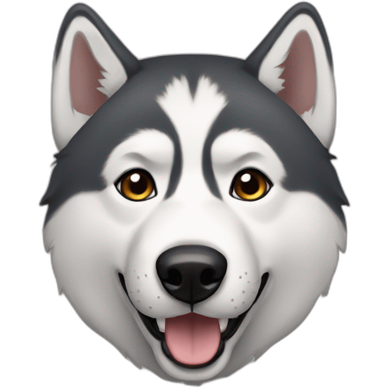 Husky  emoji