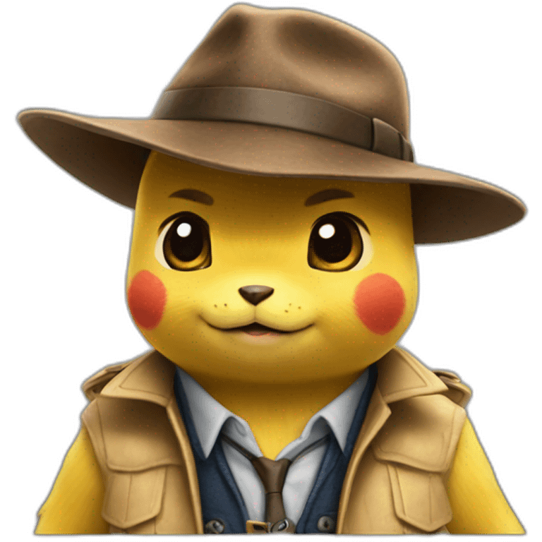 Detective-Pikachu emoji