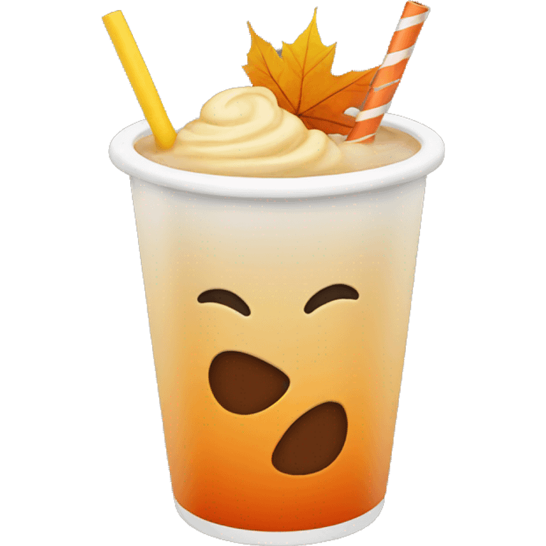 autumn drink emoji