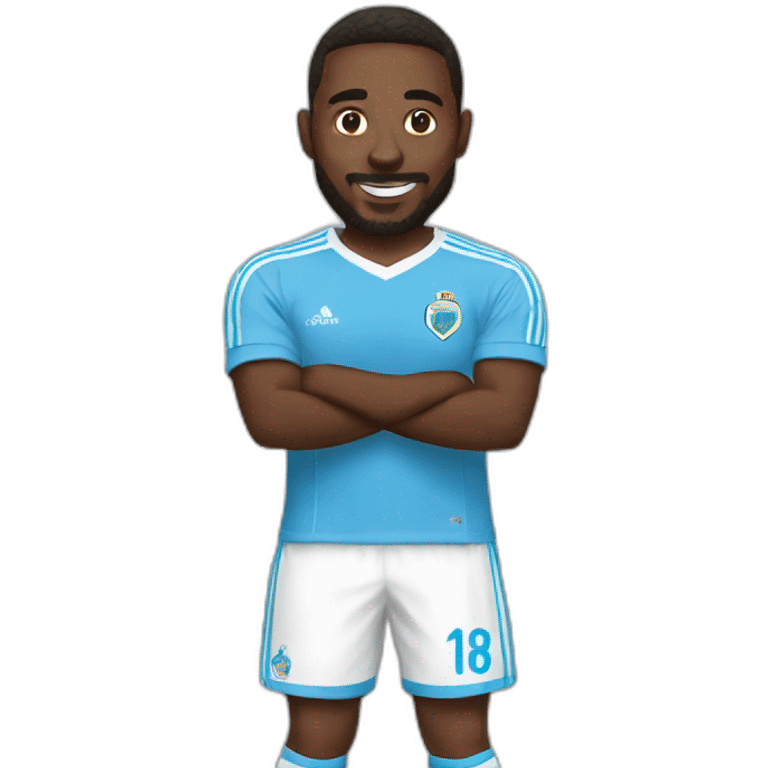 Joueur de Marseille équipe de foot emoji