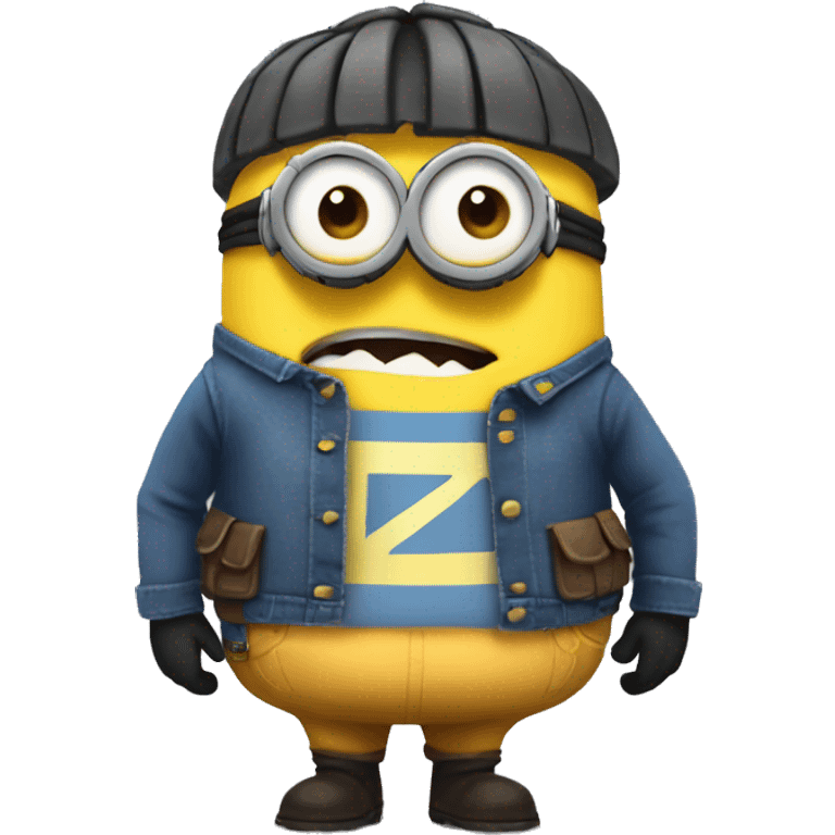 Despicable 4 character mega minion big back emoji