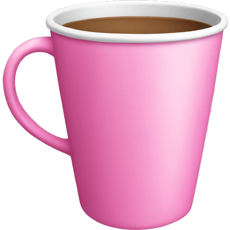 Pink cup emoji