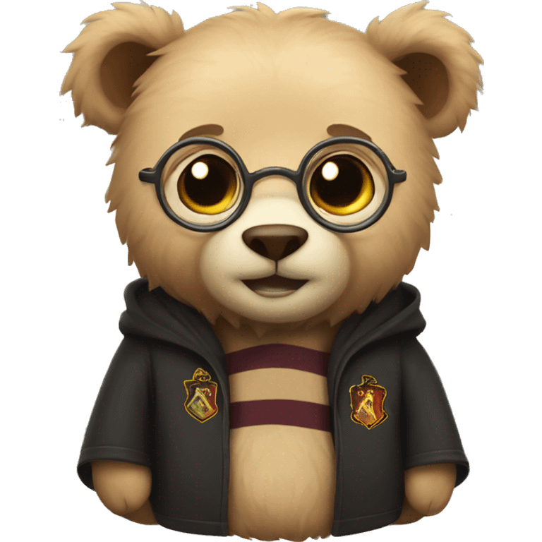 Harry Potter cute bear  emoji