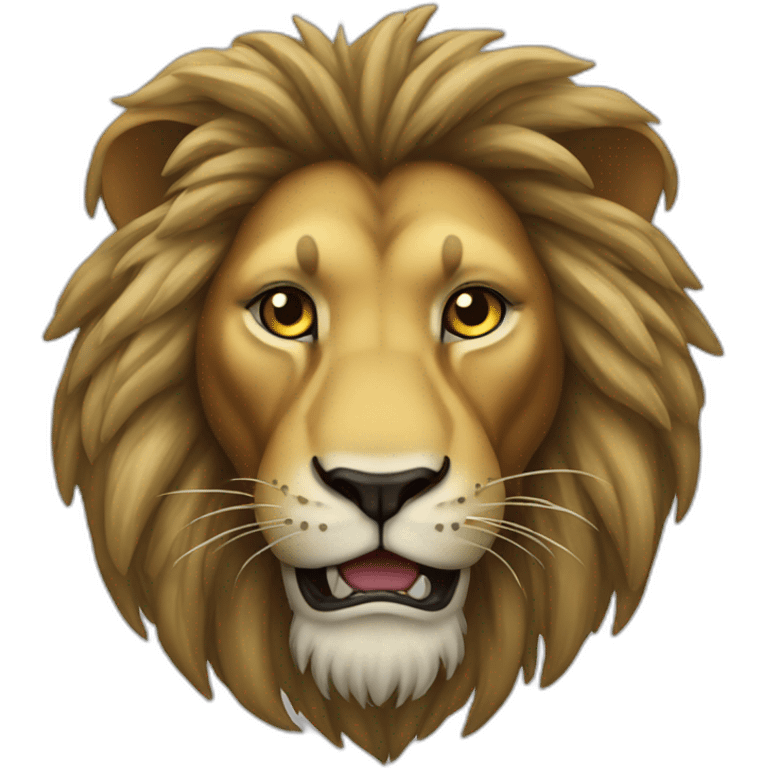 rasta lion with claw giving like emoji