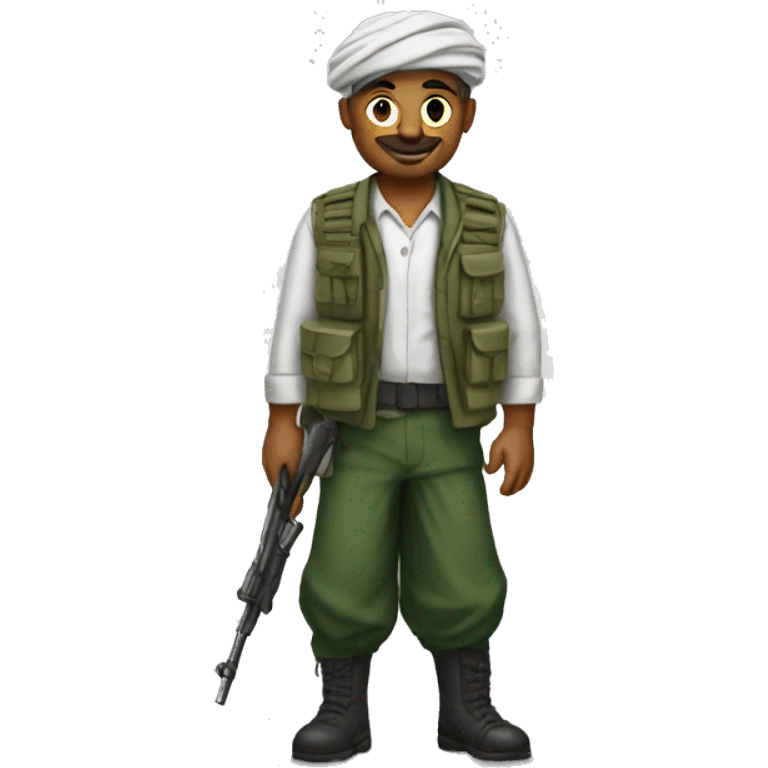 palestine freedom fighter emoji