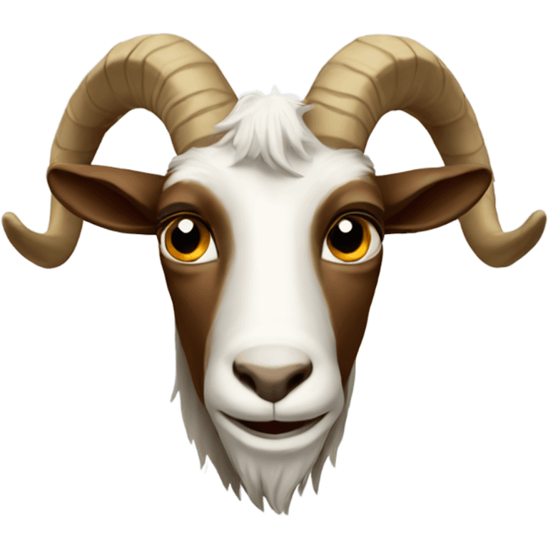 King goat emoji