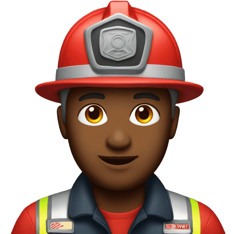 Firetruck driver emoji