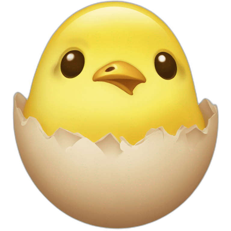 sick hatching chick emoji  emoji