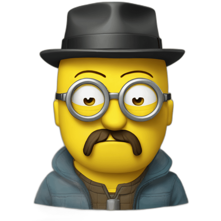 Minion as Walter white emoji