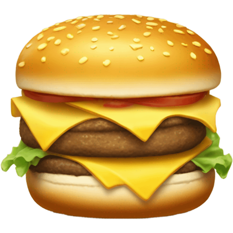 burger made of gold emoji