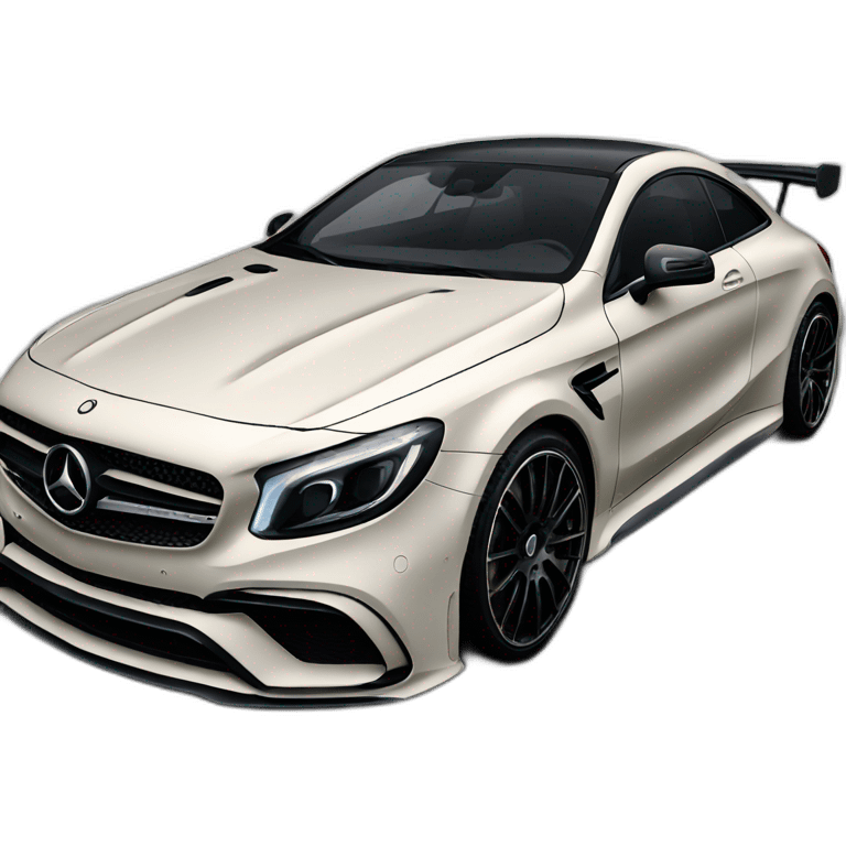 Mercedes black series emoji